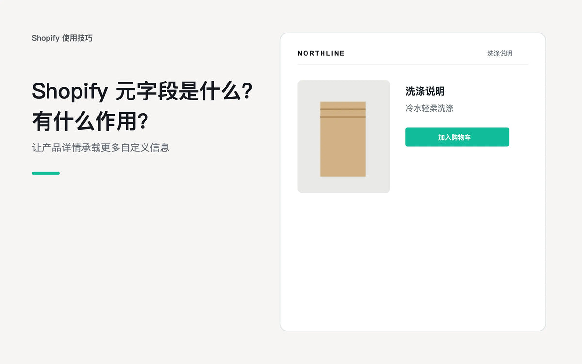 Shopify 元字段是什么？有什么作用？ - Shopify 使用技巧